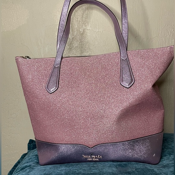kate spade Handbags - Pink Glitter Kate Spade Tote